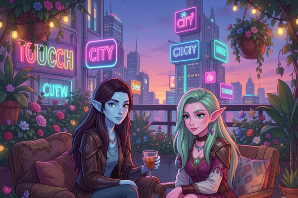 momitaina: live with a smooth-skinned elf in touch city