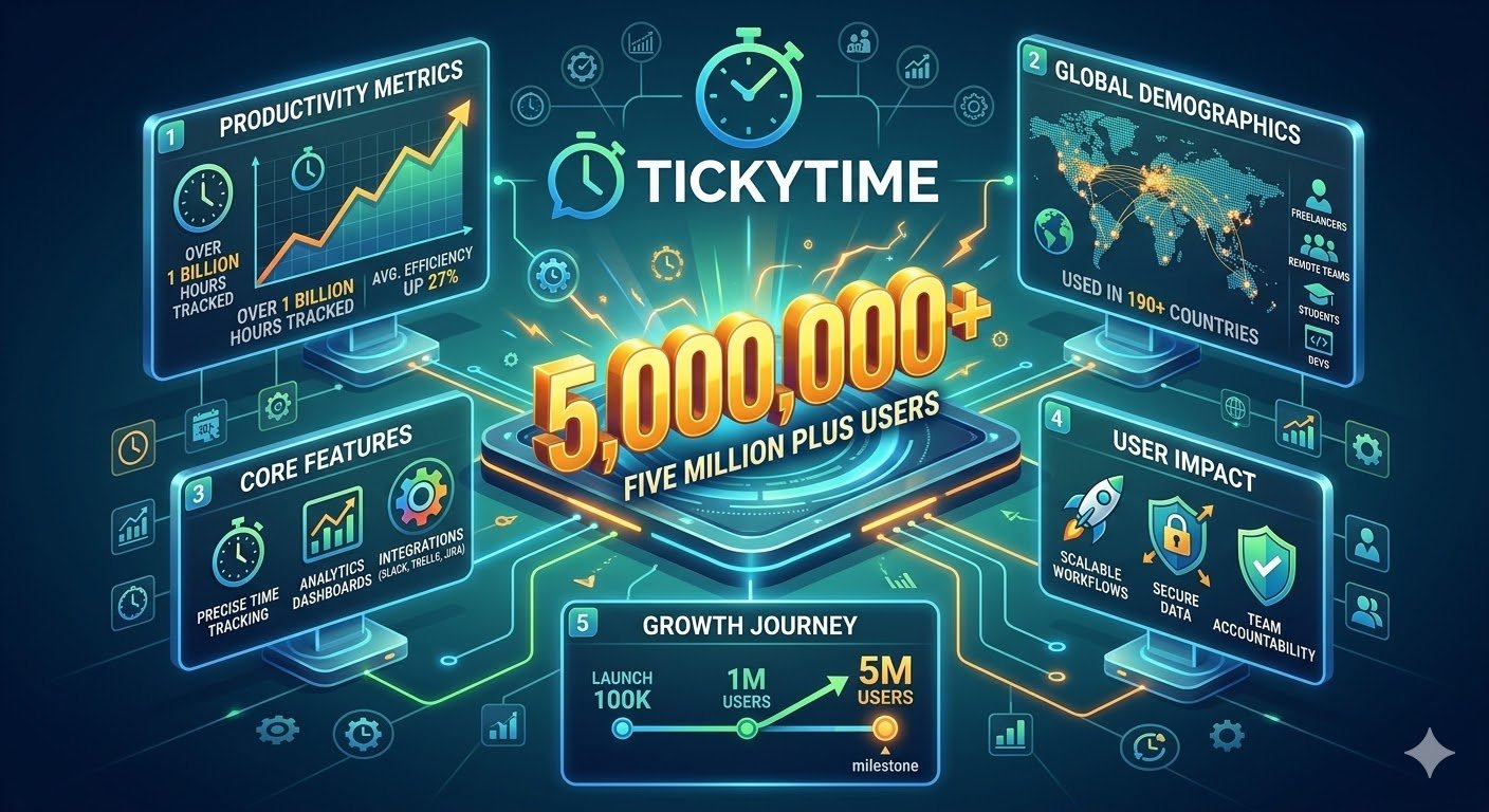 tickytime 5m users too