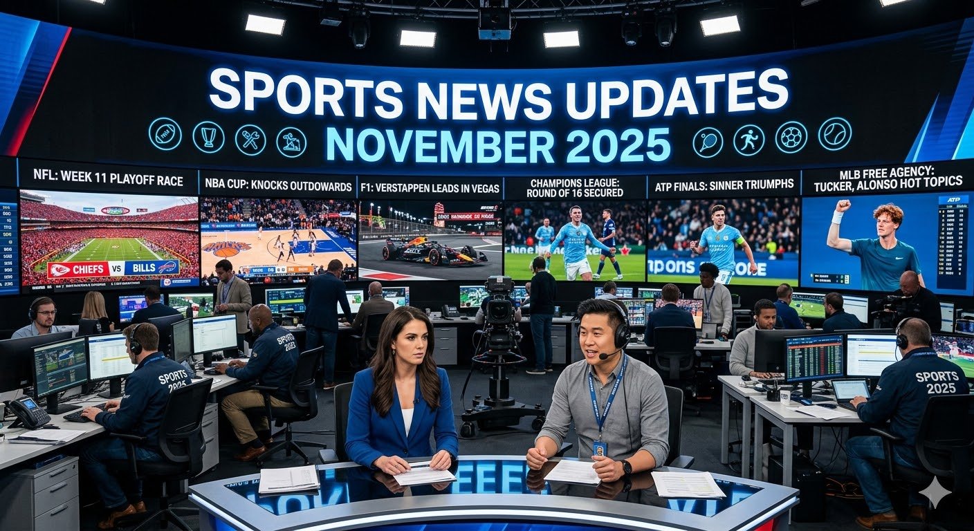 sports news updates november 2025