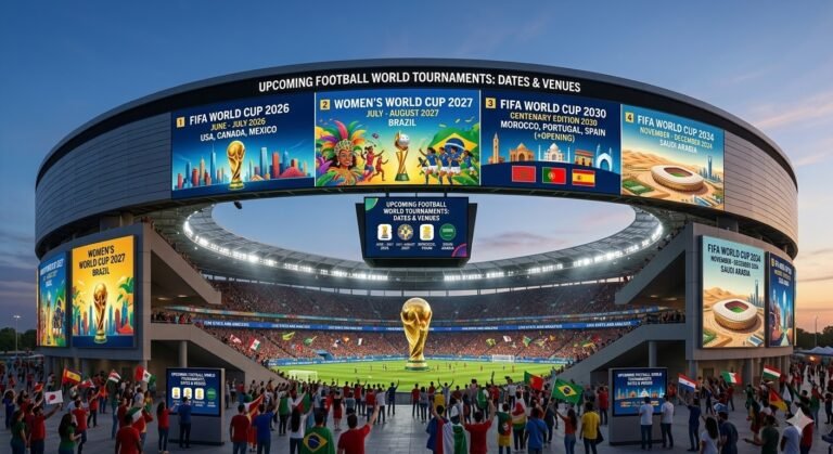 Upcoming Football World Tournaments: Dates & Venues