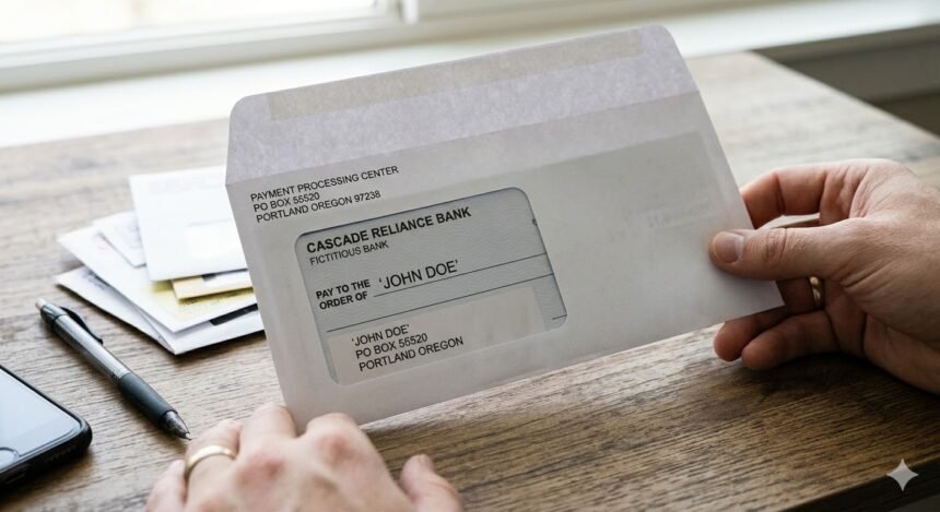 PO Box 55520 Portland Oregon Pay to the Order O