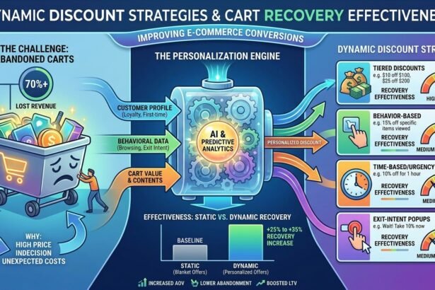 dynamic discount strategies cart recovery effectiveness