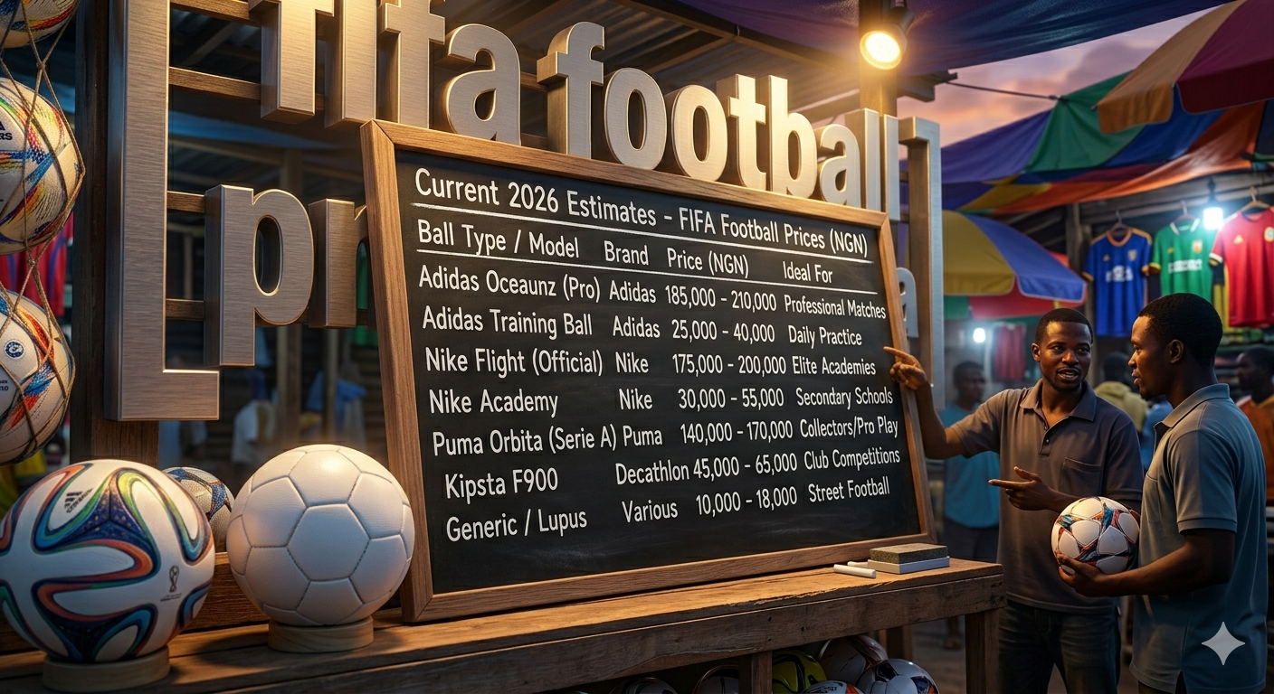 FIFA Football Prices in Nigeria