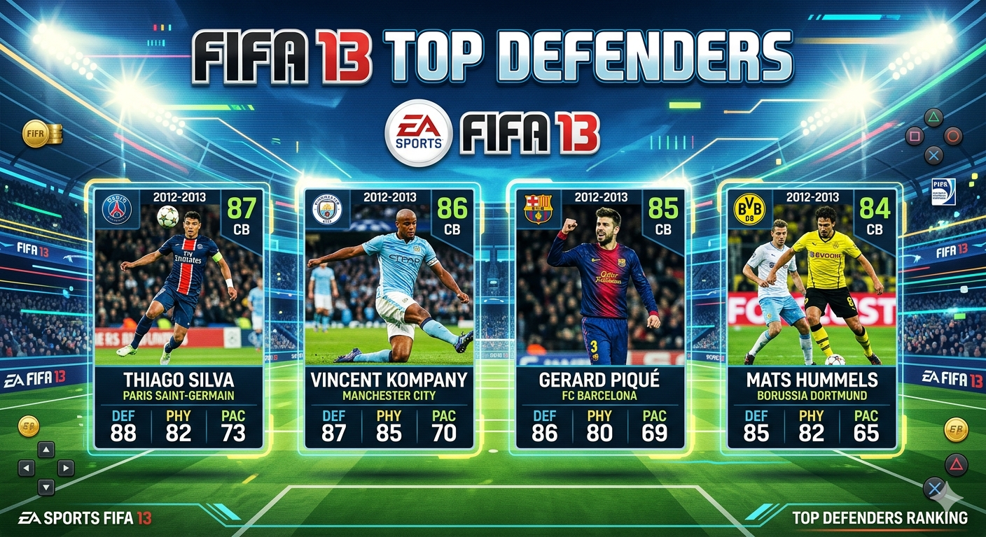 fifa 13 top defenders