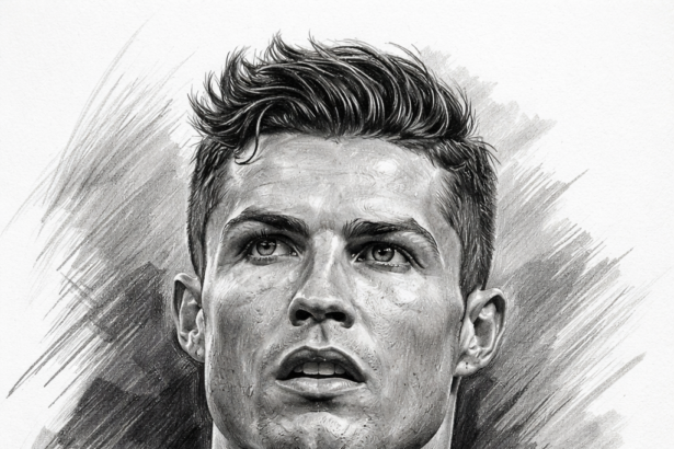 draw cristiano ronaldo
