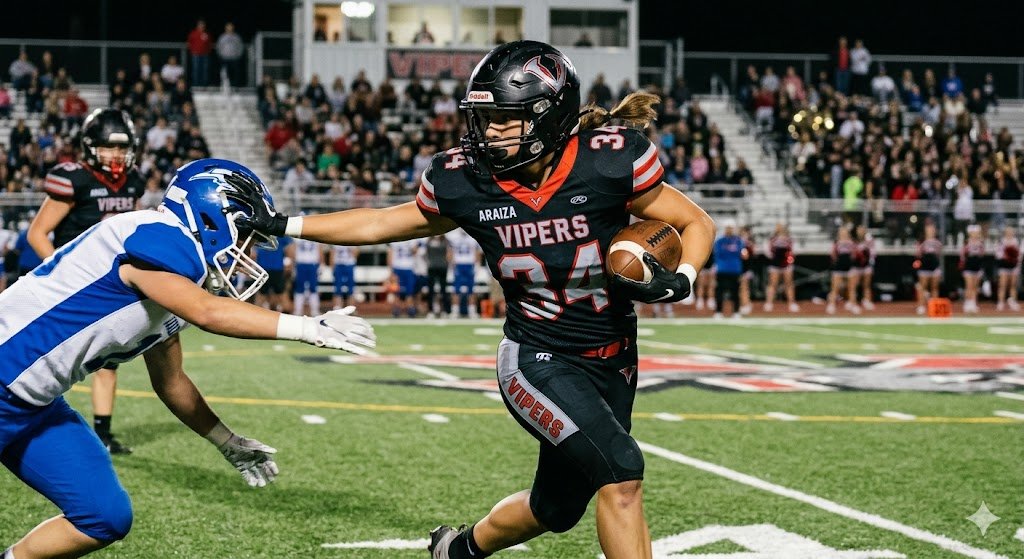 izzy araiza vipers football